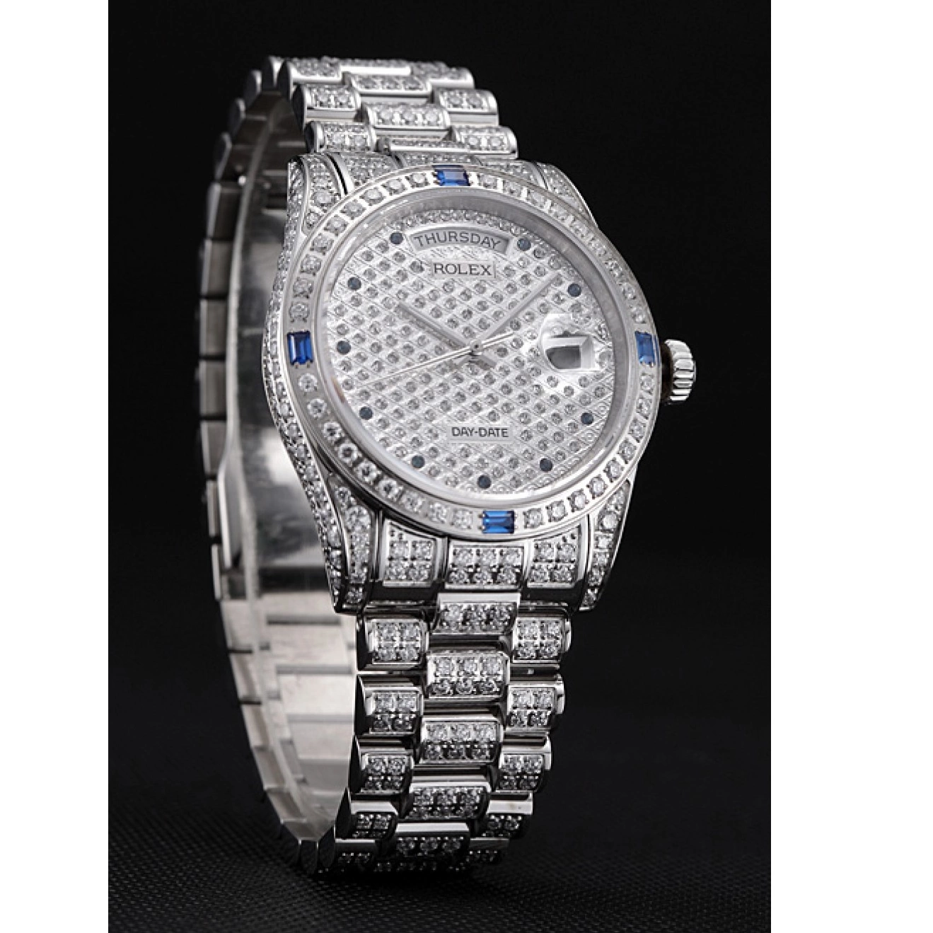 AAA Replica Watches Swiss 621613 Diamonds-srl183 Day-Date Rolex 0716